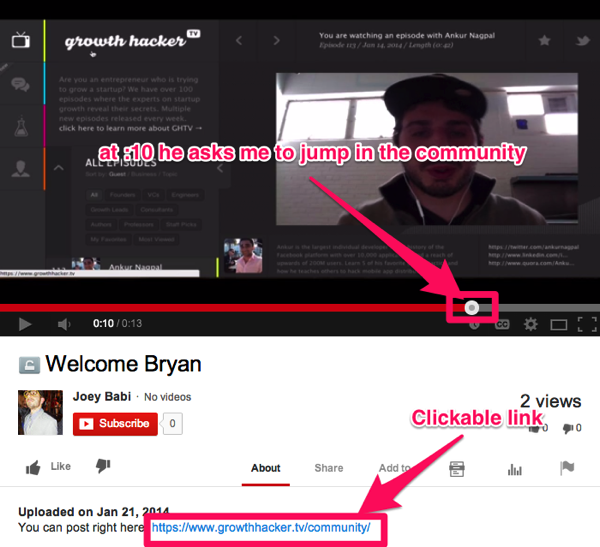 Welcome Bryan YouTube 2