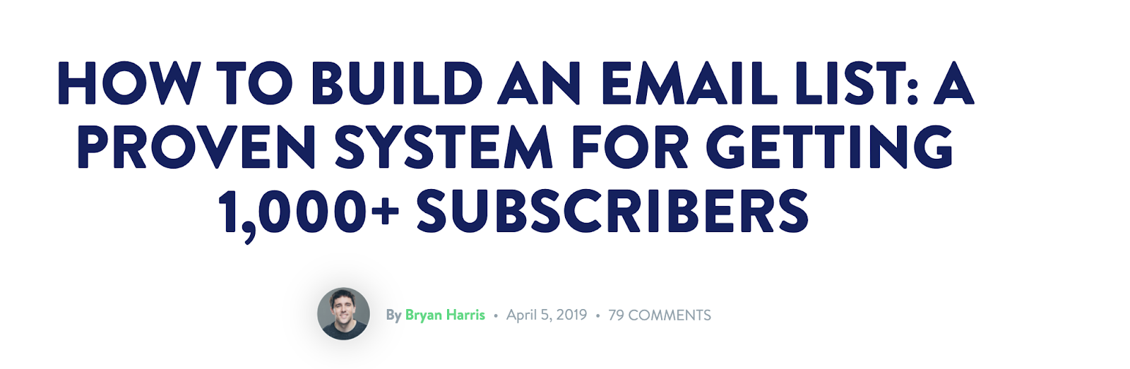 How to Build an Email List: A Proven System for Getting 1,000+ Subscribers