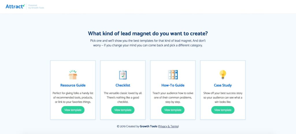 Attract: What kind of lead magnet do you want to create?